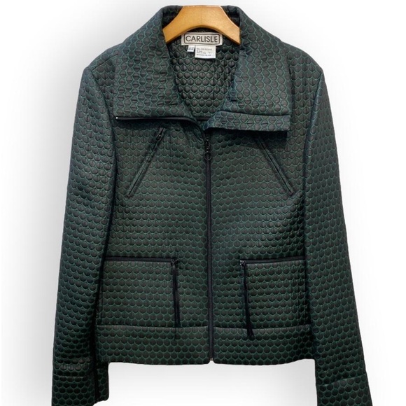 CARLISLE Green and black blazer - Picture 1 of 15